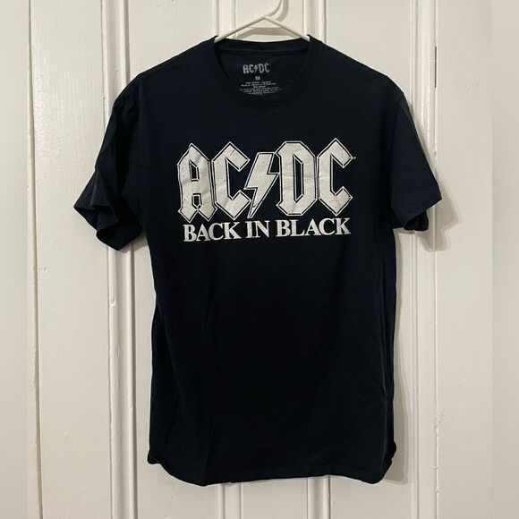 AC/DC Back in Black t shirt - Picture 1 of 4
